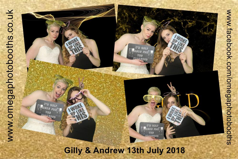 Gilly & Andrew's Wedding | View more photos from the event at gallery.omegaphotobooths.co.uk/u/Omega-Photobooths/Gilly-Andrews-Wedding